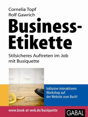 cover image of Business-Etikette